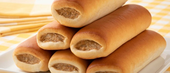 Worstenbroodjes verkoop
