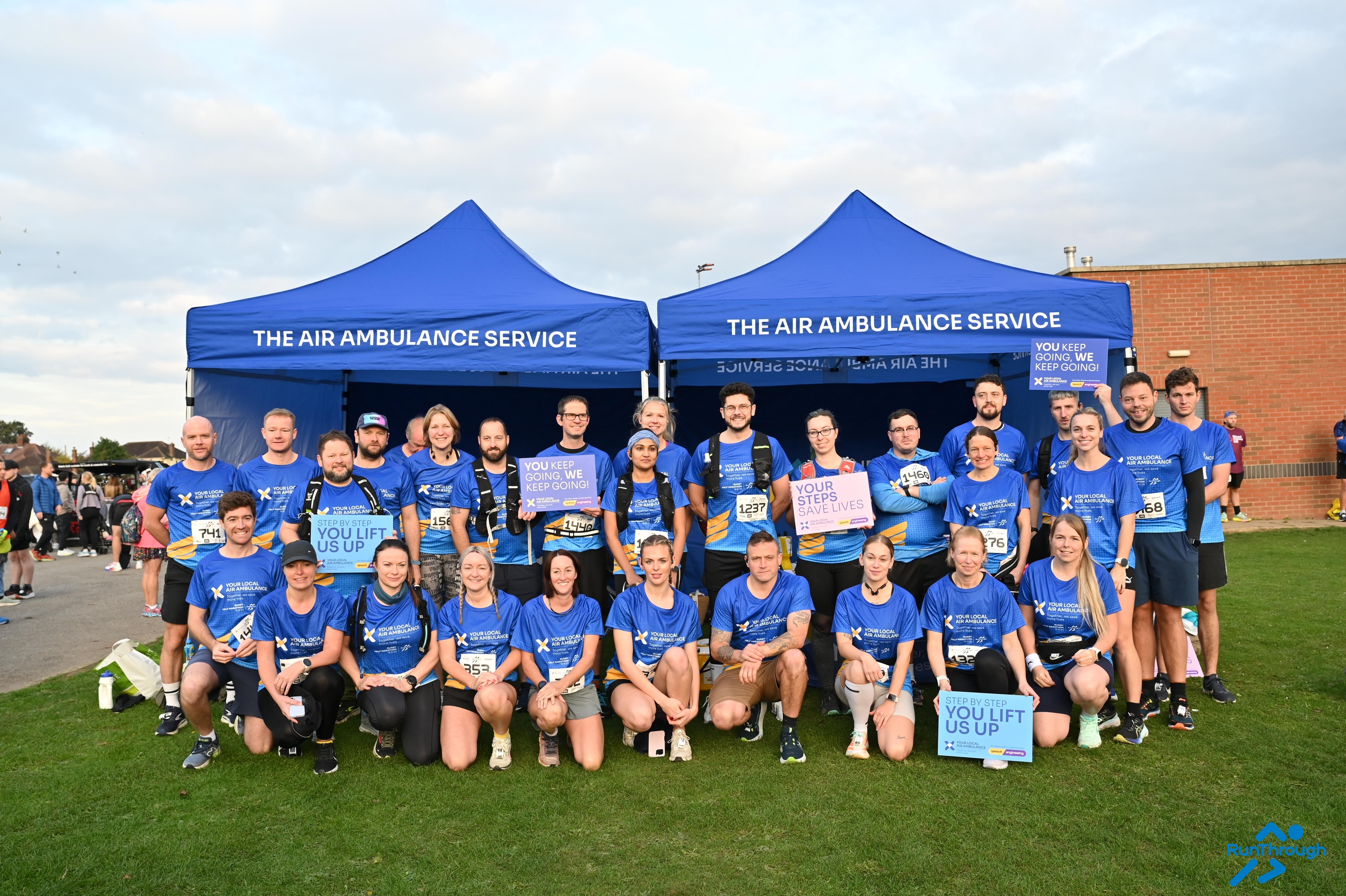 Supporters fundraising for Your Local Air Ambulance